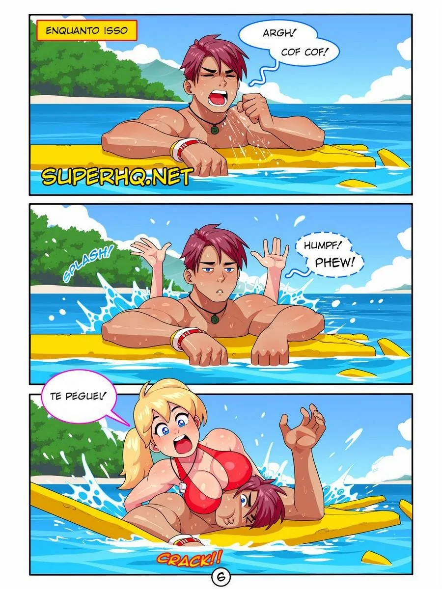 Surfista Sortudo: Wendy a Salva Vida Piranha