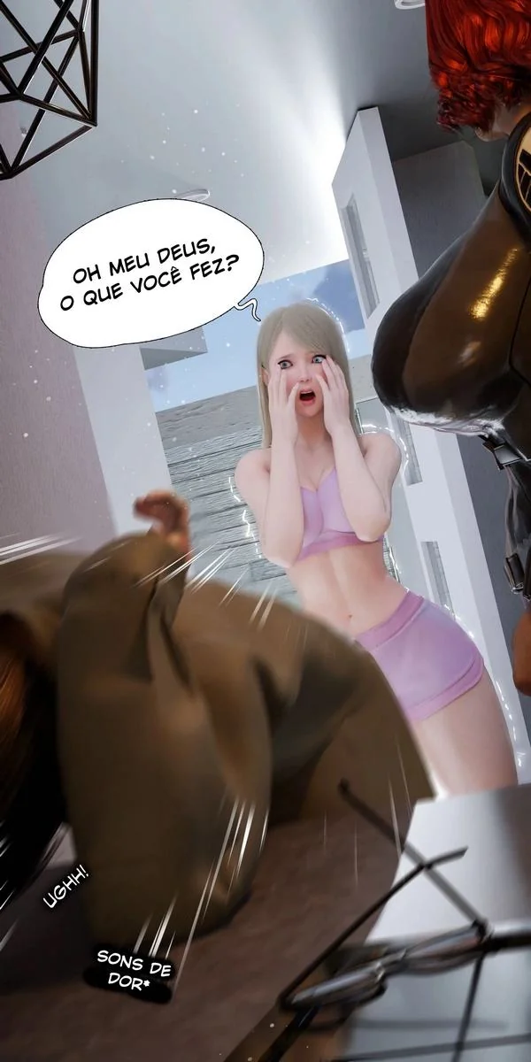 Descobertas Picantes – A Mamãe e a Viúva Negra em Hentai 3D Brasileiro