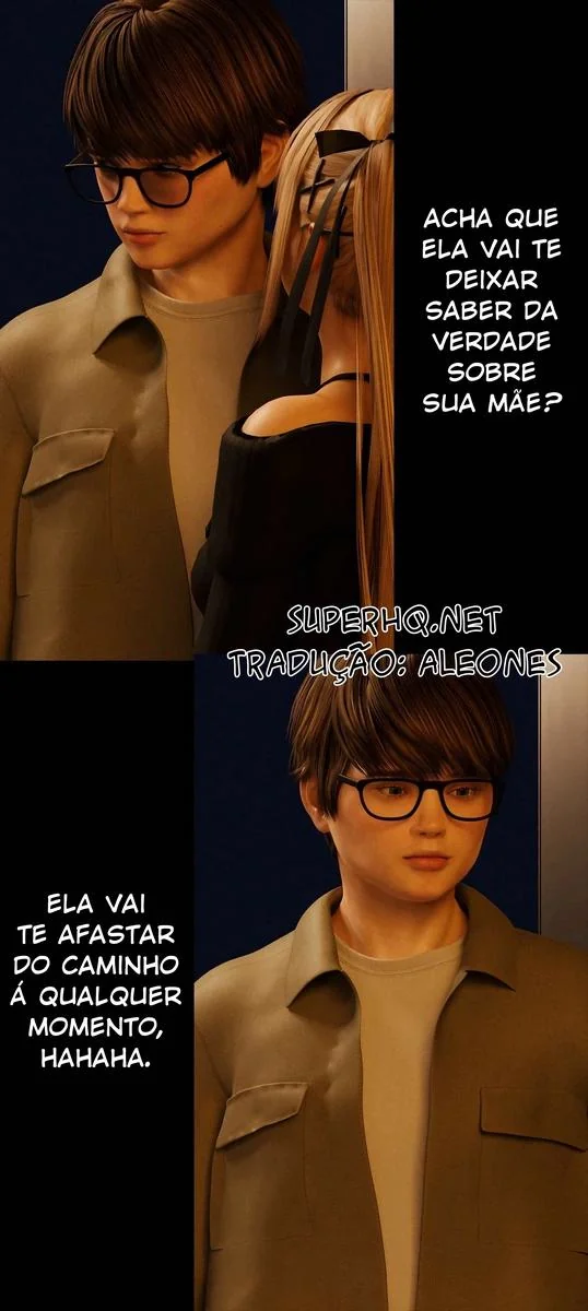 Viúva Negra Putona Ajuda Alaric a Resolver Tudo – Parte 7 em HQ Brasileiro