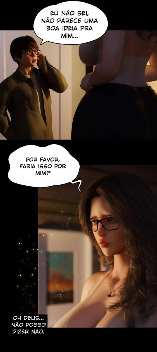 Viúva Negra Putona Ajuda Alaric a Resolver Tudo – Parte 7 em HQ Brasileiro
