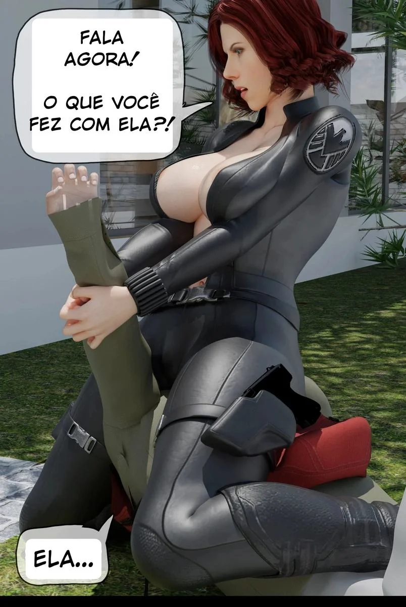Avengers: Guerra Infinita – Novas Revelações por trás da Buceta da Piranha gostosa em HQ 3D Brasileira