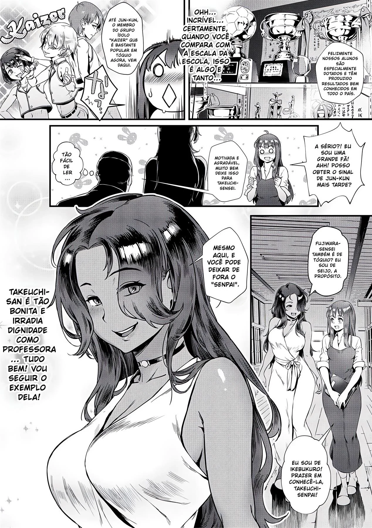 Professora Piranha se Aproveitando dos Alunos – Quadrinhos Pornos