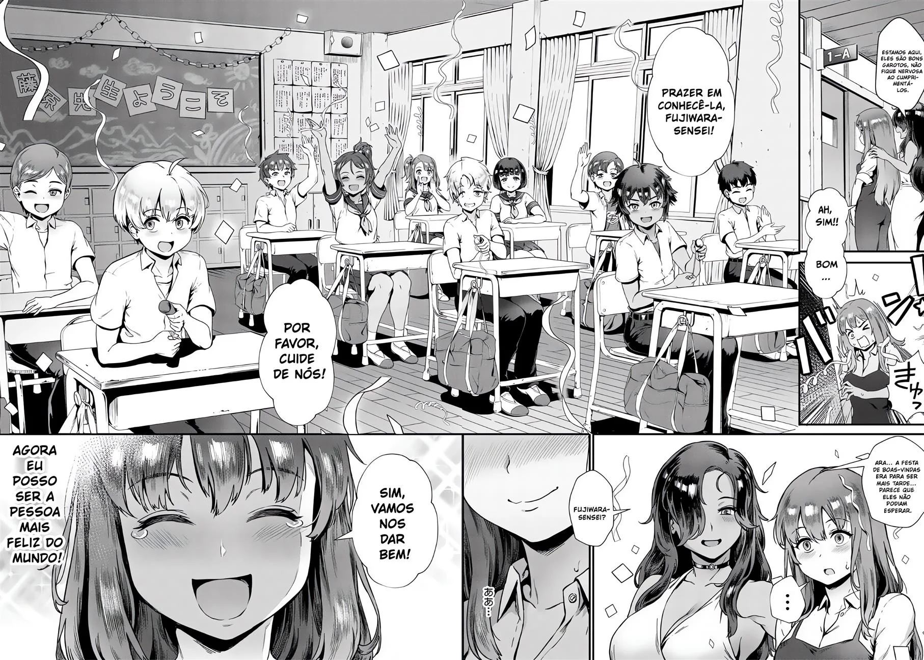 Professora Piranha se Aproveitando dos Alunos – Quadrinhos Pornos