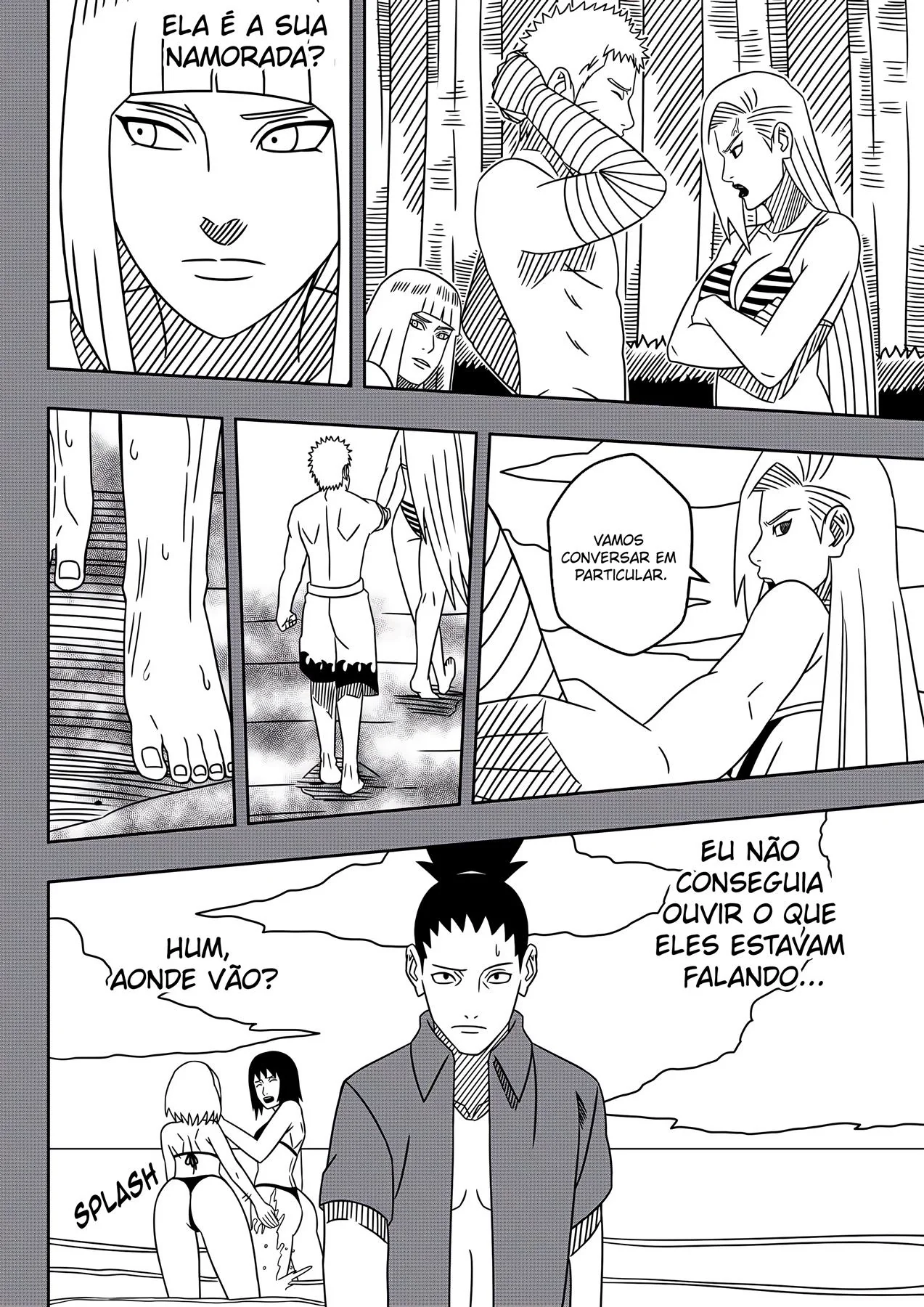 A Rola do Mizukage na Buceta da Piranha em HQ Brasileiro