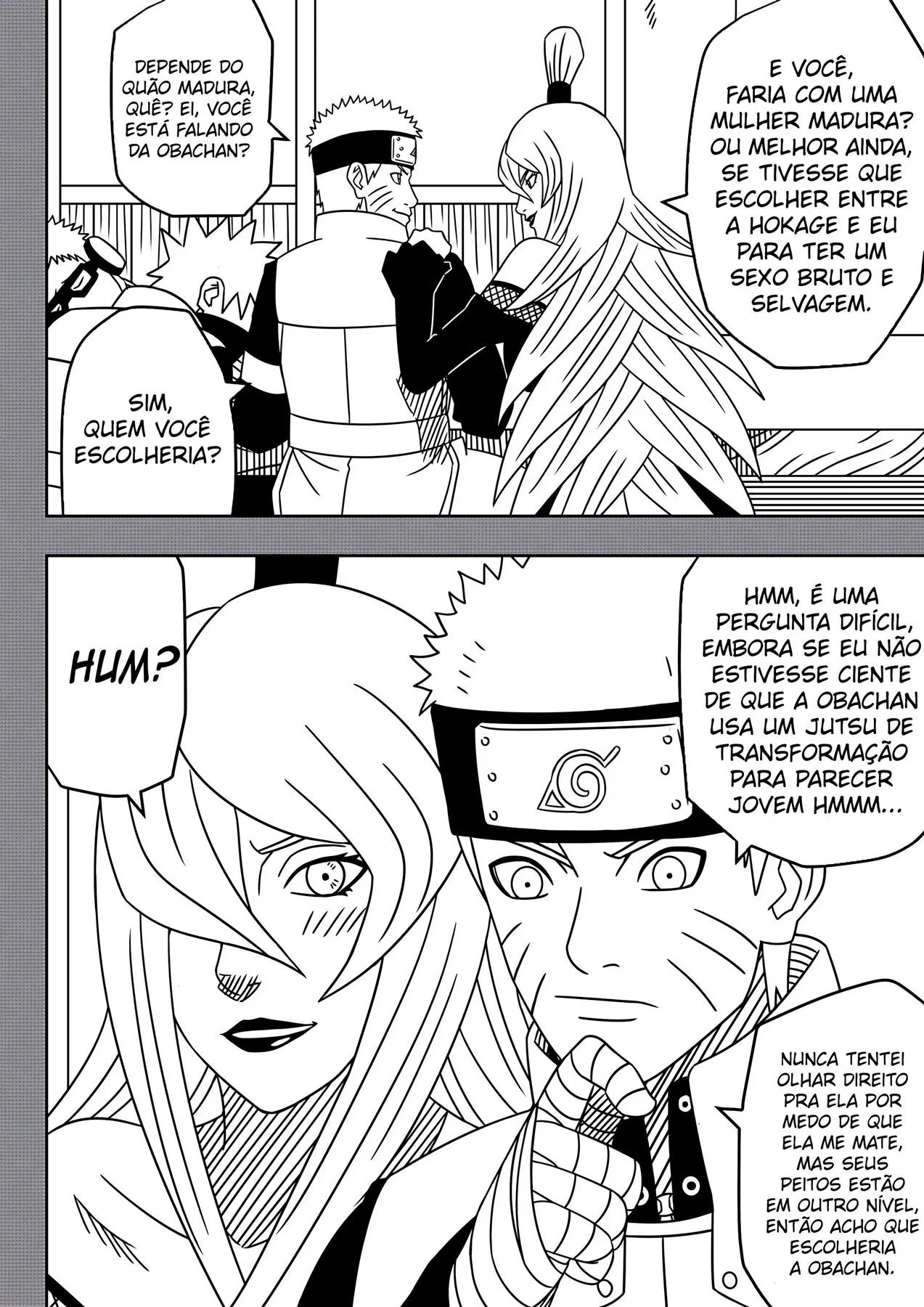 A Rola do Mizukage na Buceta da Piranha em HQ Brasileiro