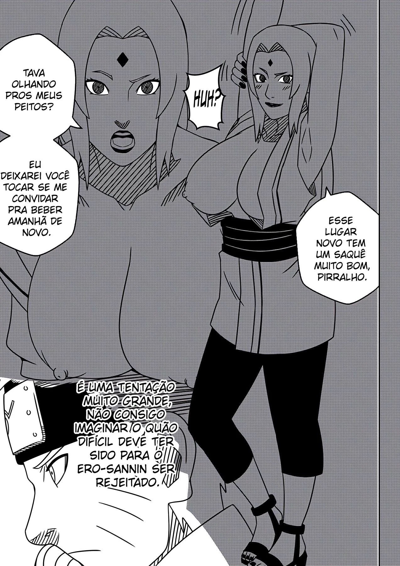 A Rola do Mizukage na Buceta da Piranha em HQ Brasileiro