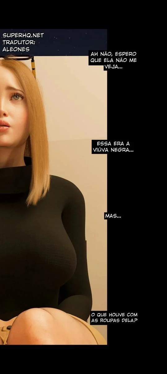Viúva Negra em Crise: Dando a Buceta e se Arrependendo – Hentai HQ
