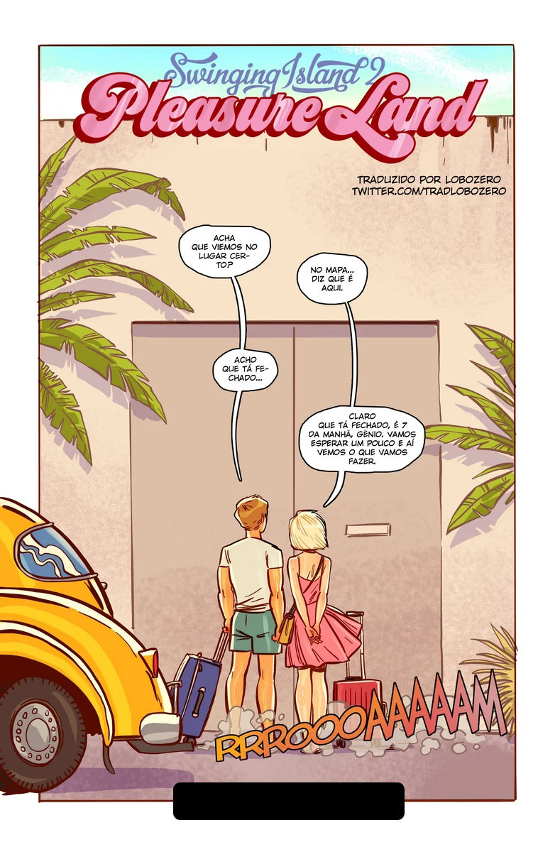 Casal tarado aproveita resort para putaria na praia – Hentai HQ Brasileiro