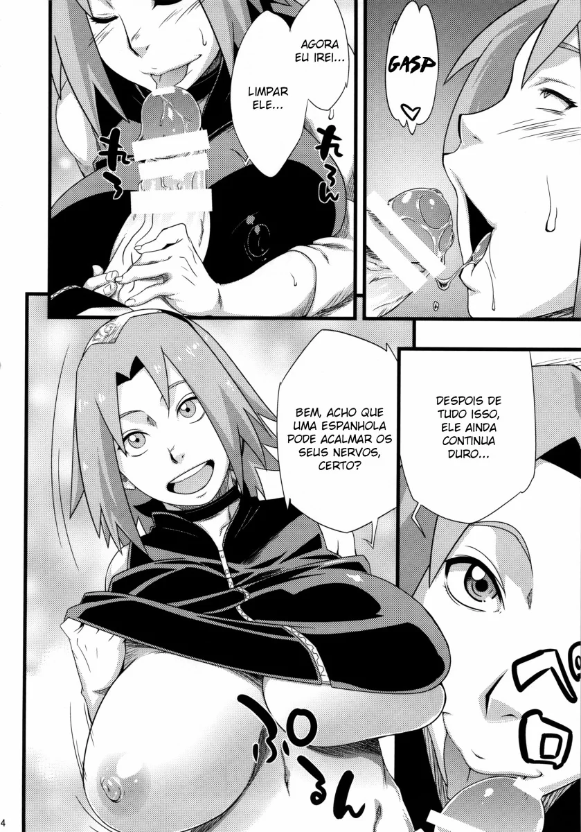 Sakura Porno Submissão Ninja – Saboten Nindou -Ibun- VL.2