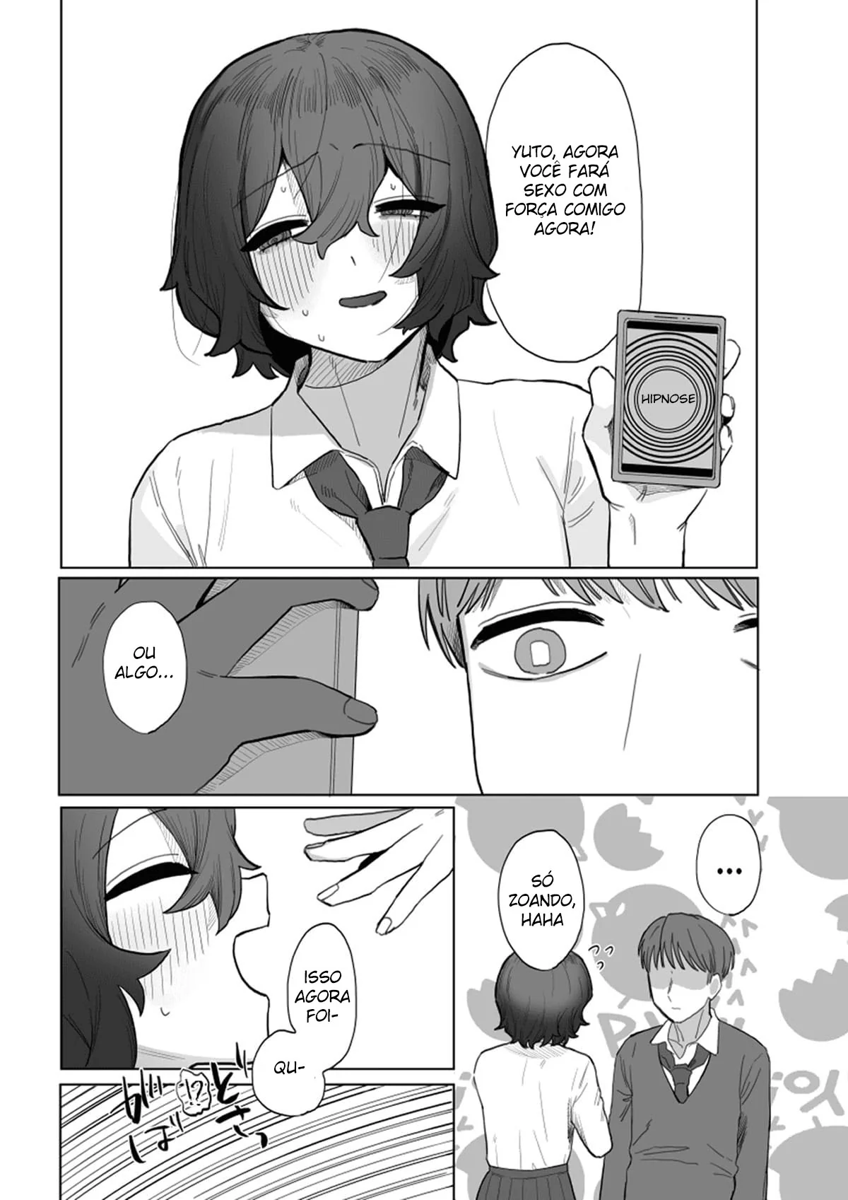 Noite de Prazer com uma Piranha Sedenta por Rola em Hentai HQ