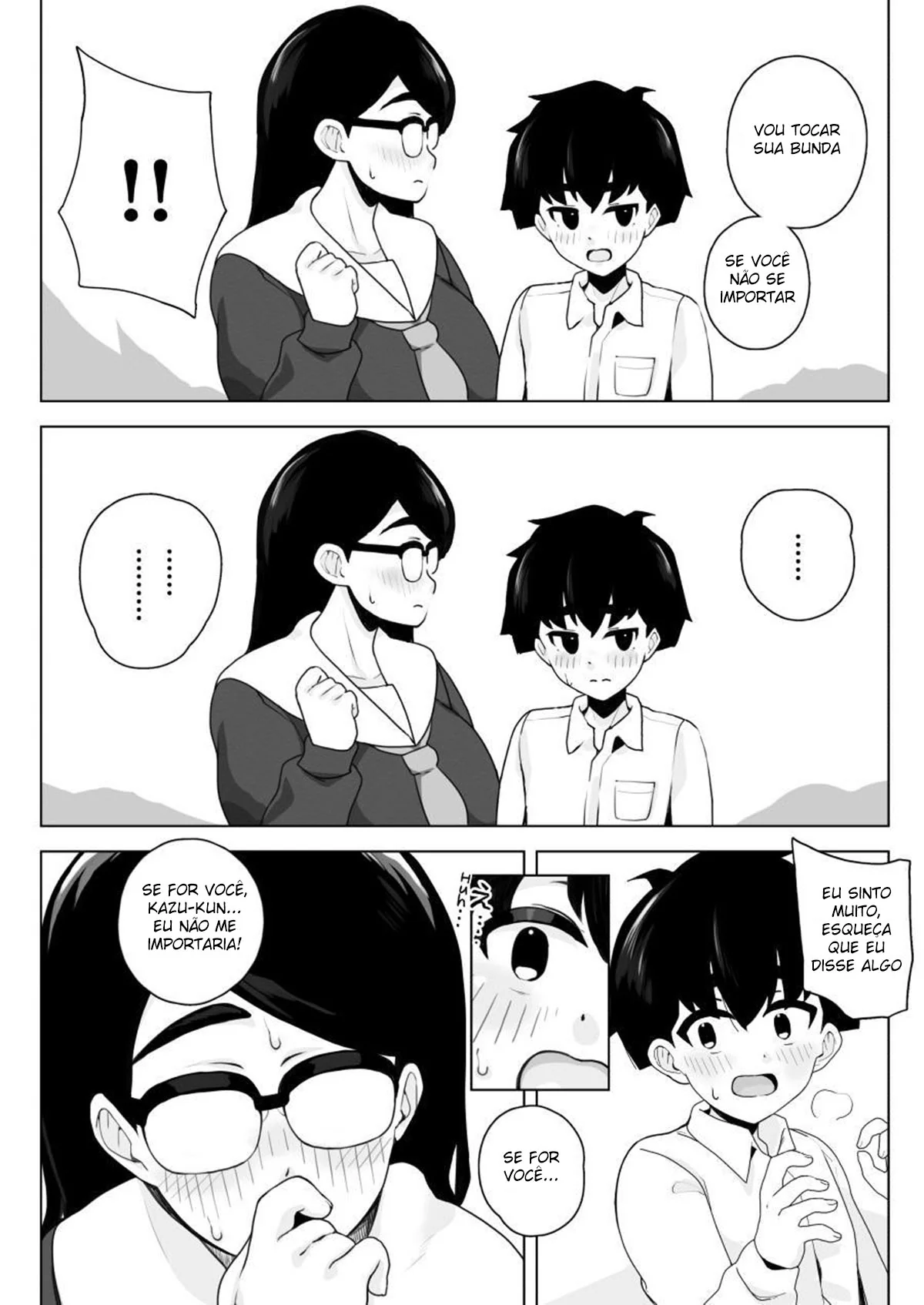 Amizade Colorida: Seduzindo a Piranha dos Óculos em Hentai HQ
