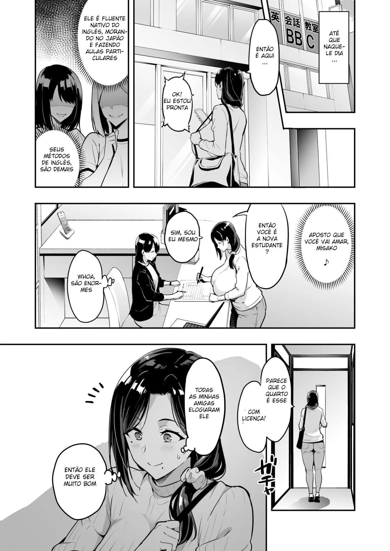 Piranha dos Peitões Safada: Explorada e Estimulada em Hentai HQ Brasileiro