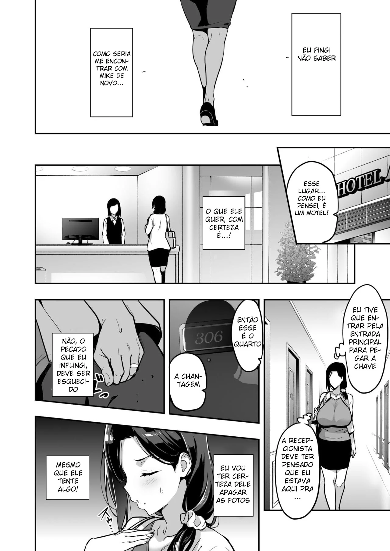 Piranha dos Peitões Safada: Explorada e Estimulada em Hentai HQ Brasileiro