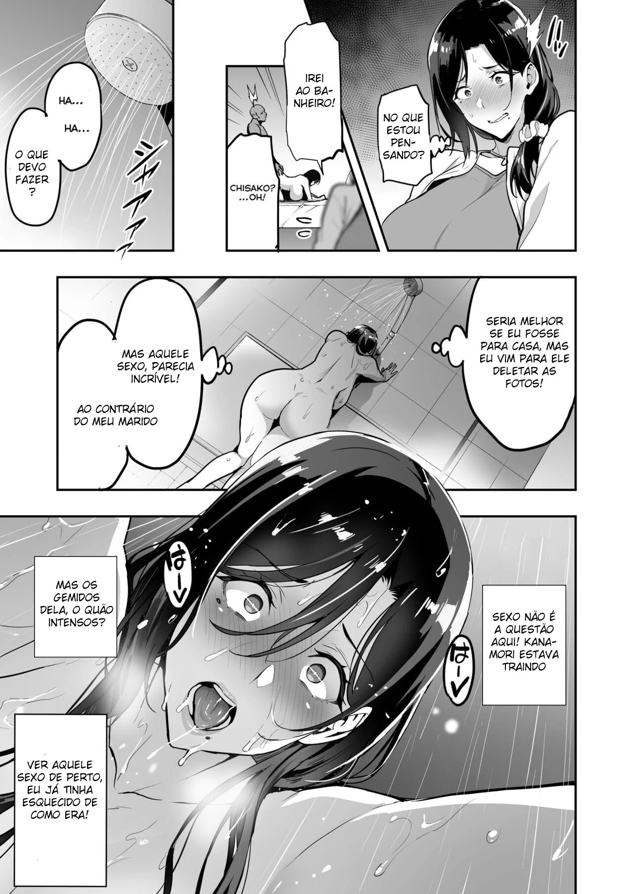 Piranha dos Peitões Safada: Explorada e Estimulada em Hentai HQ Brasileiro