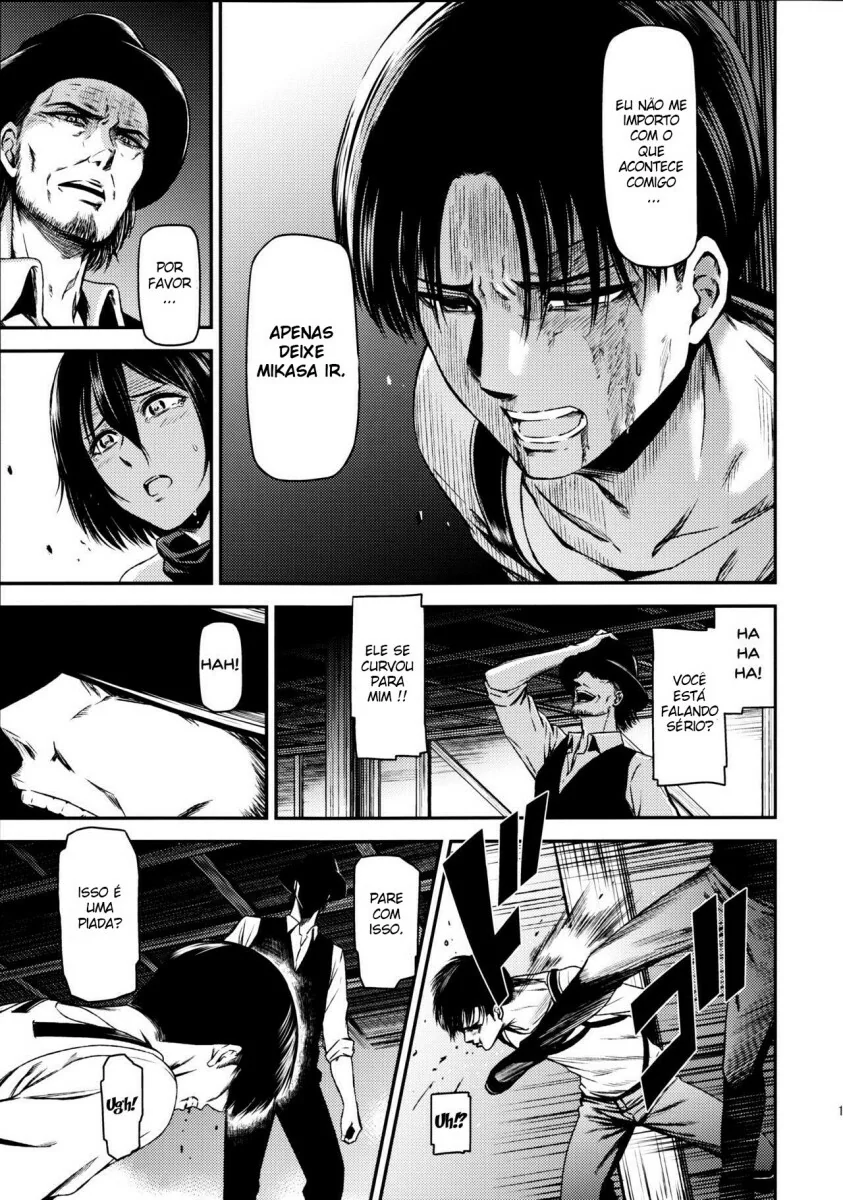 Ataque na Buceta – Mikasa Ackerman sendo Estrupada em Hentai de Shingeki no kyojin