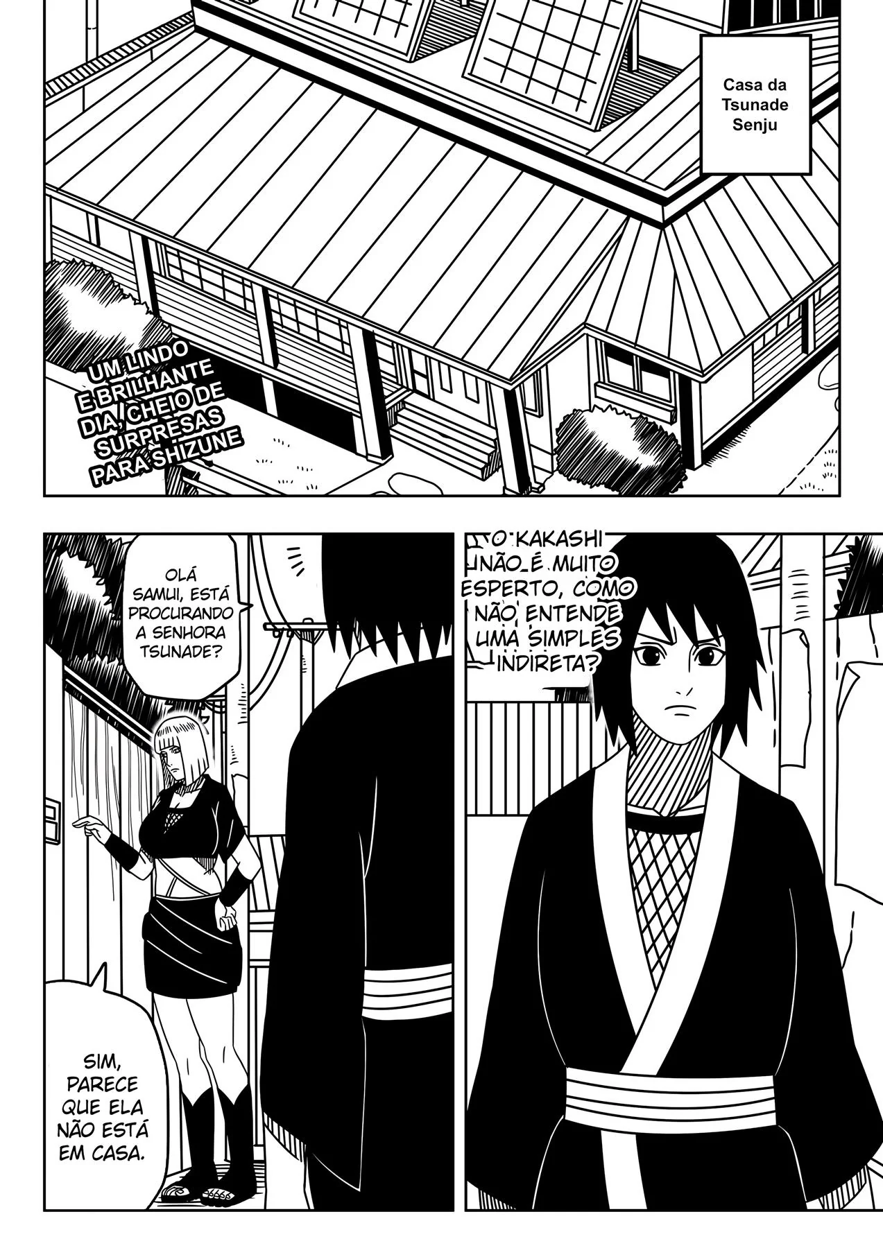 Competição da Vila: Tsunade e Naruto Porno no Meio da Putaria – Hentai HQ Brasileiro