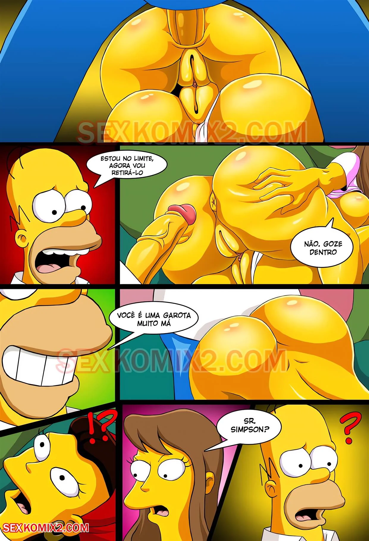 Anastasia em Springfield: A Piranha dos Simpsons em Ação – Em HQ Brasileiro