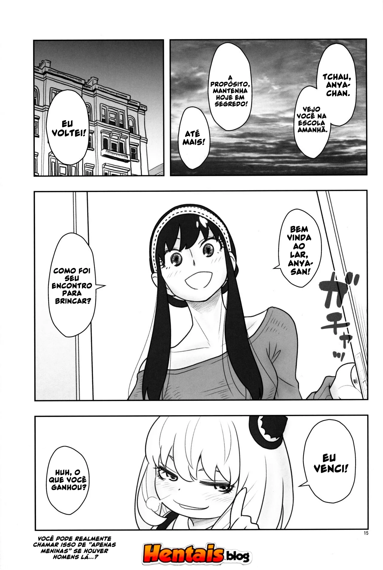 Loli piranha leva pica na buceta apertada em hentai HQ brasileiro