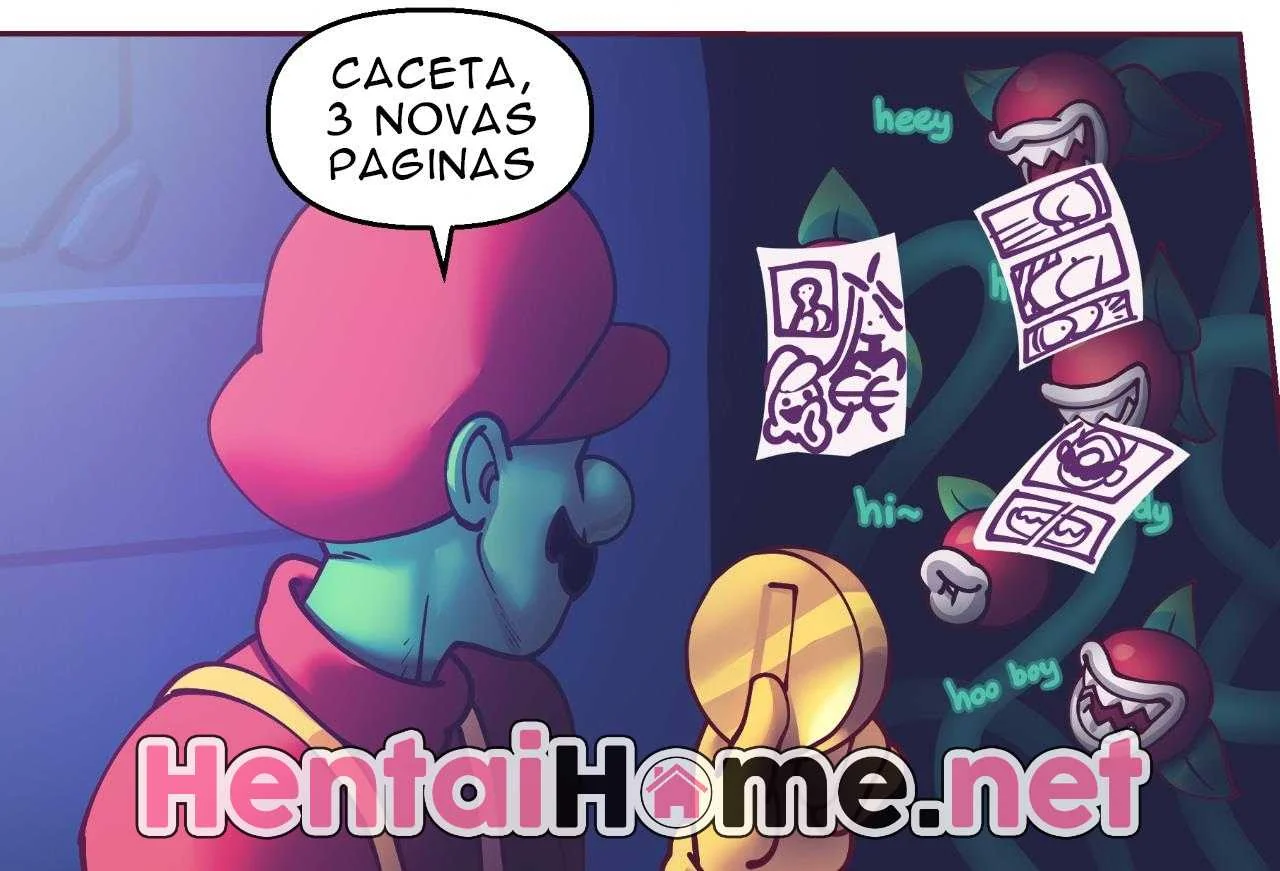 Super Mario Bros: Mario Arrombando a Buceta da Princesa em Hentai HQ