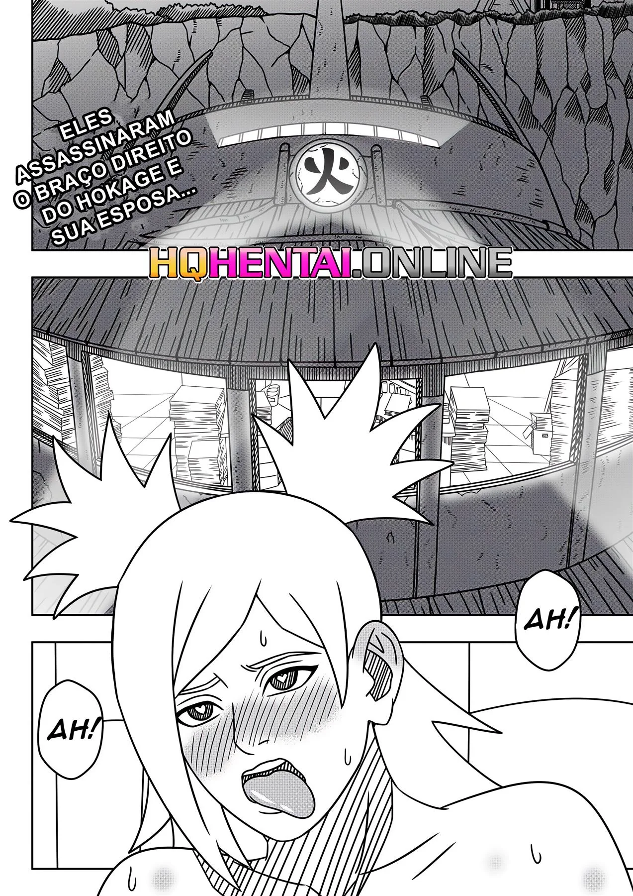 Naruto Fodendo a Buceta da Temari Enquanto o Shikamaru Não Está Em Casa em Quadrinhos Pornos