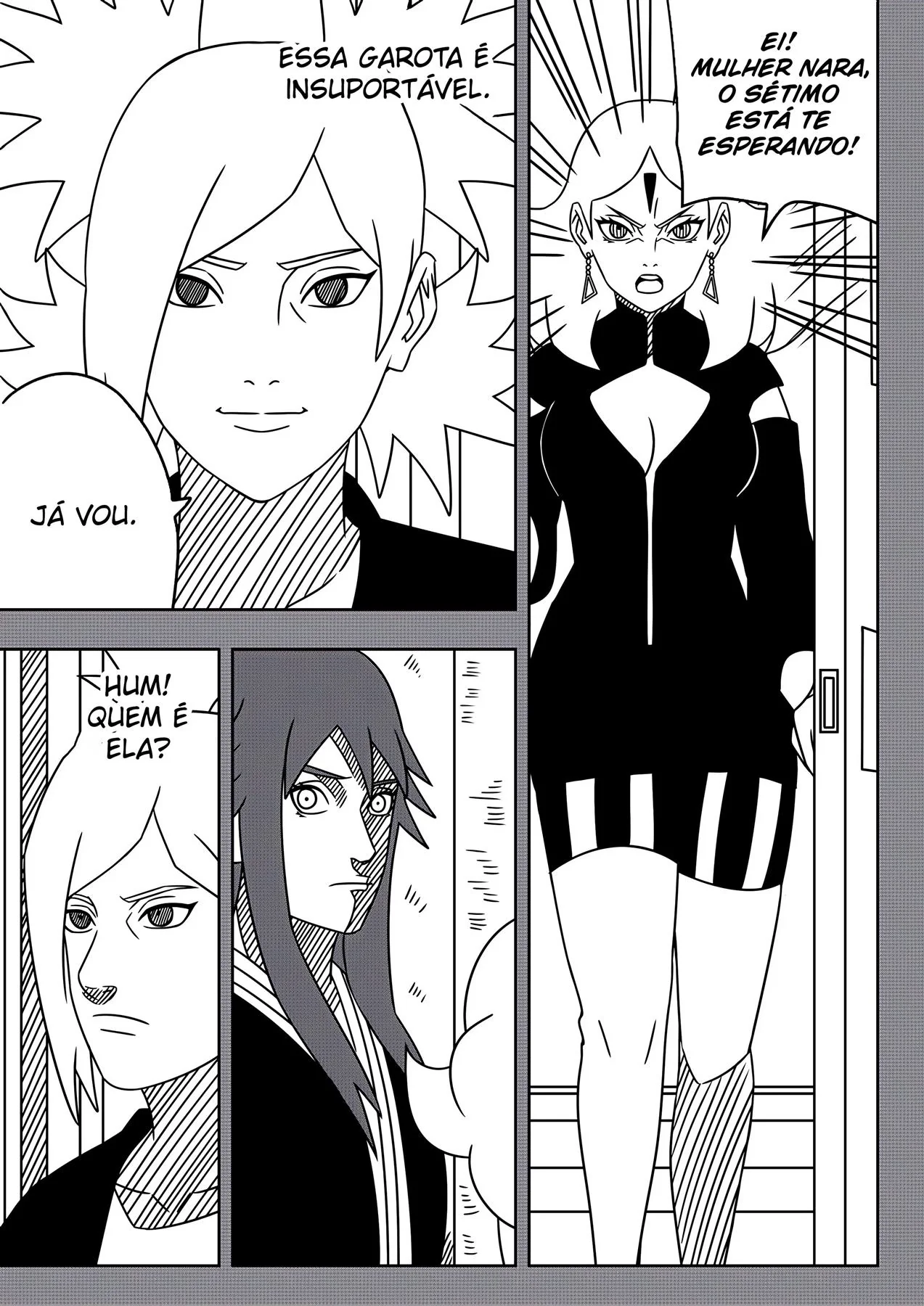 Naruto Fodendo a Buceta da Temari Enquanto o Shikamaru Não Está Em Casa em Quadrinhos Pornos