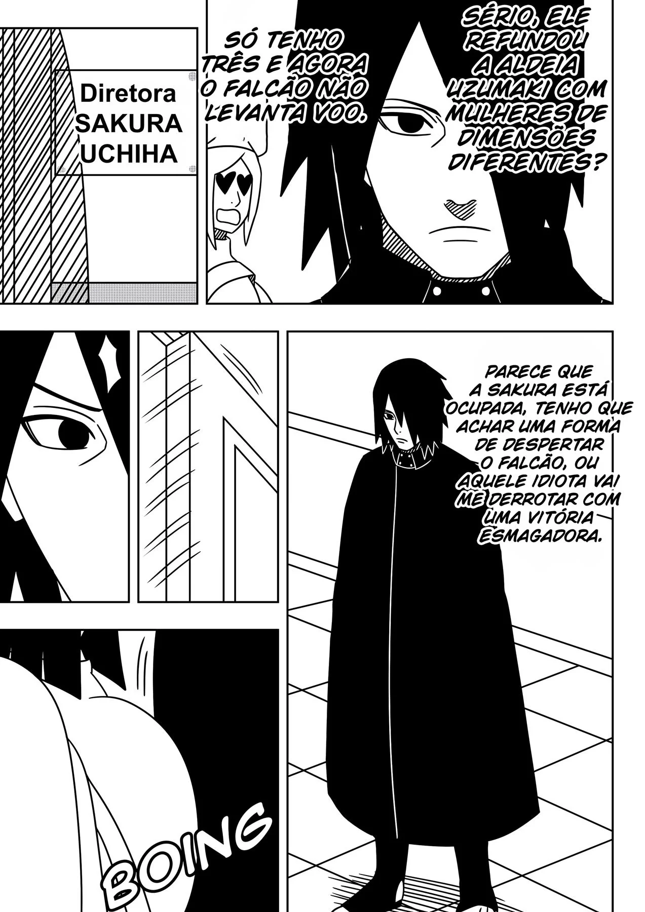 Naruto Hentai: Traição e Sacanagem entre Ninjas Safados” em HQ Brasileiro