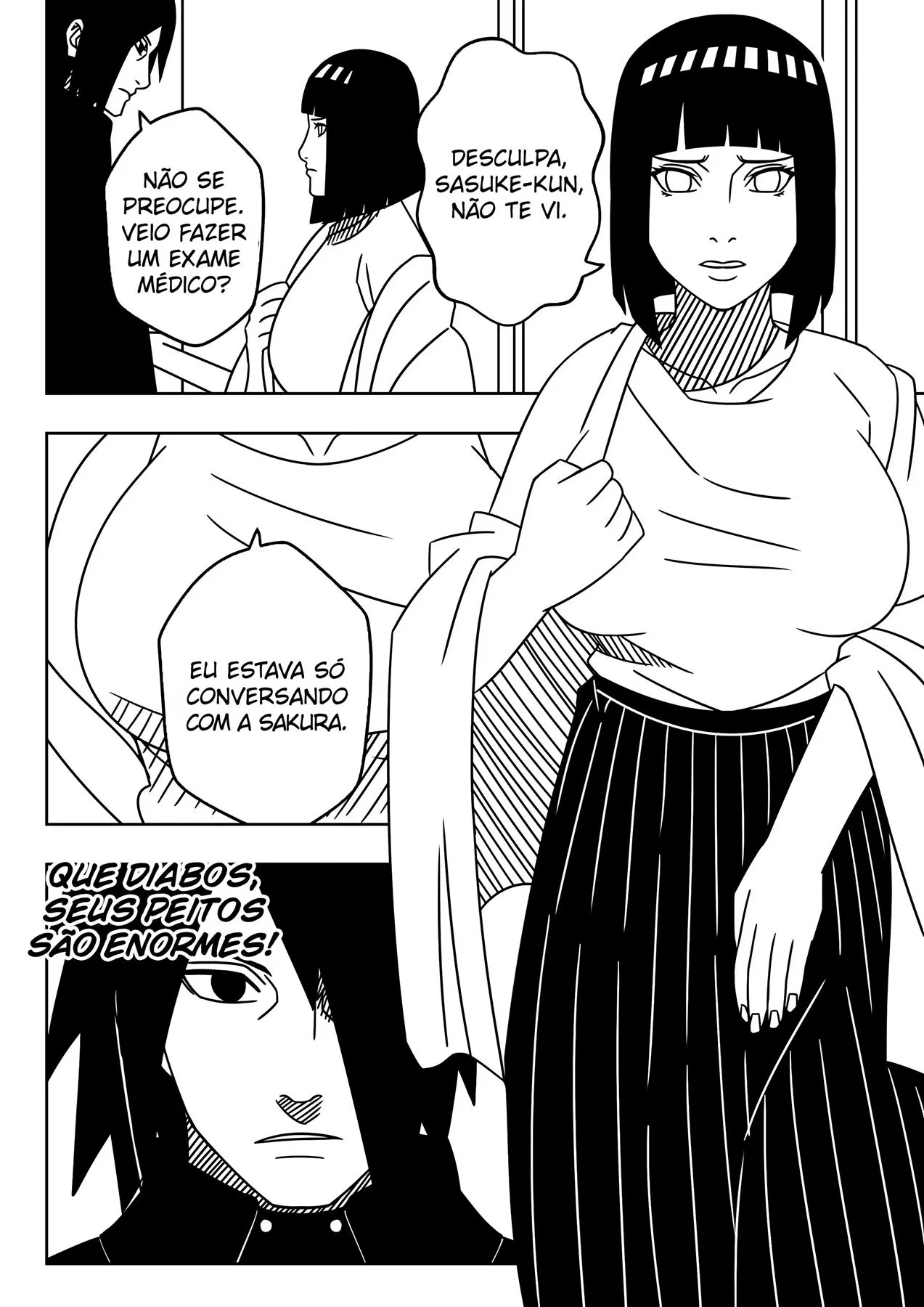 Naruto Hentai: Traição e Sacanagem entre Ninjas Safados” em HQ Brasileiro