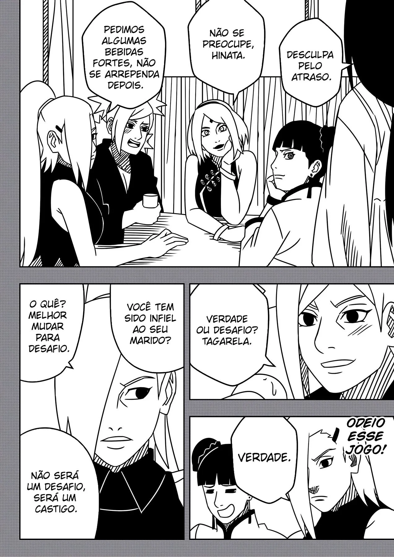 Naruto Hentai: Traição e Sacanagem entre Ninjas Safados” em HQ Brasileiro