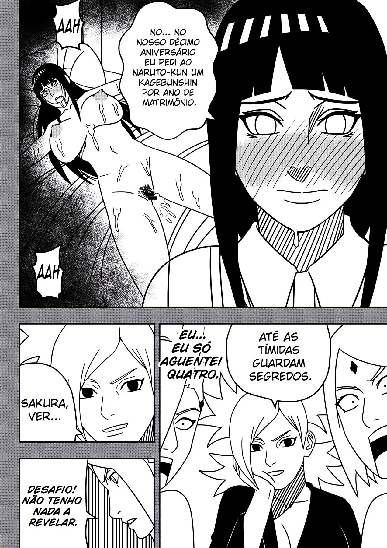 Naruto Hentai: Traição e Sacanagem entre Ninjas Safados” em HQ Brasileiro