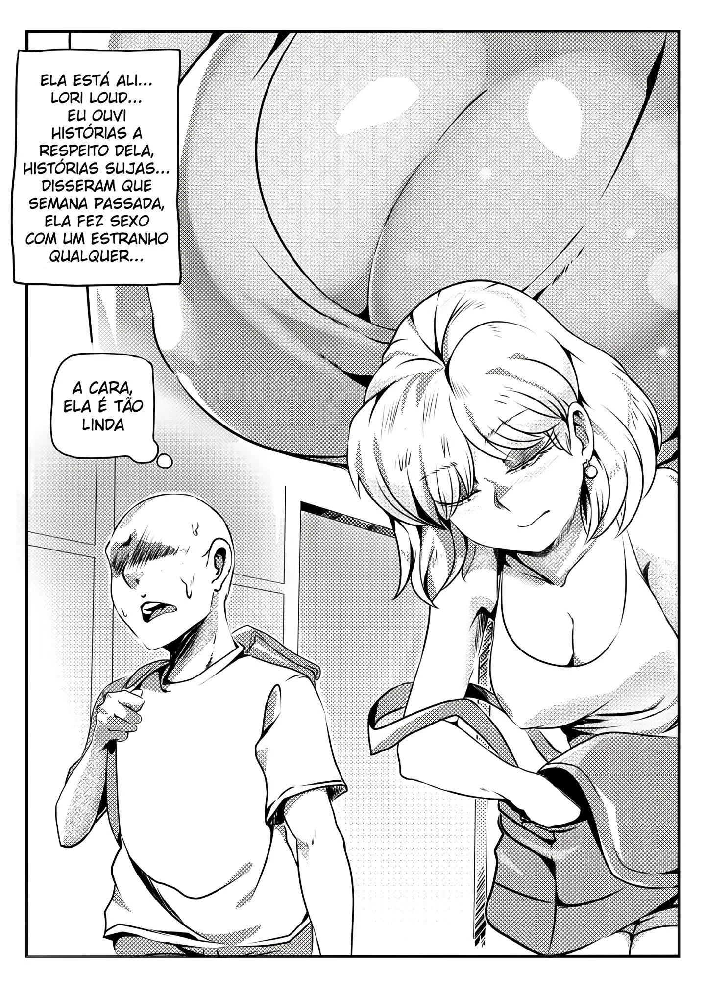 A Putaria na Casa dos Gritos – Lori Loud Dando a Buceta para Desconhecidos em HQ Brasileiro de Hentai