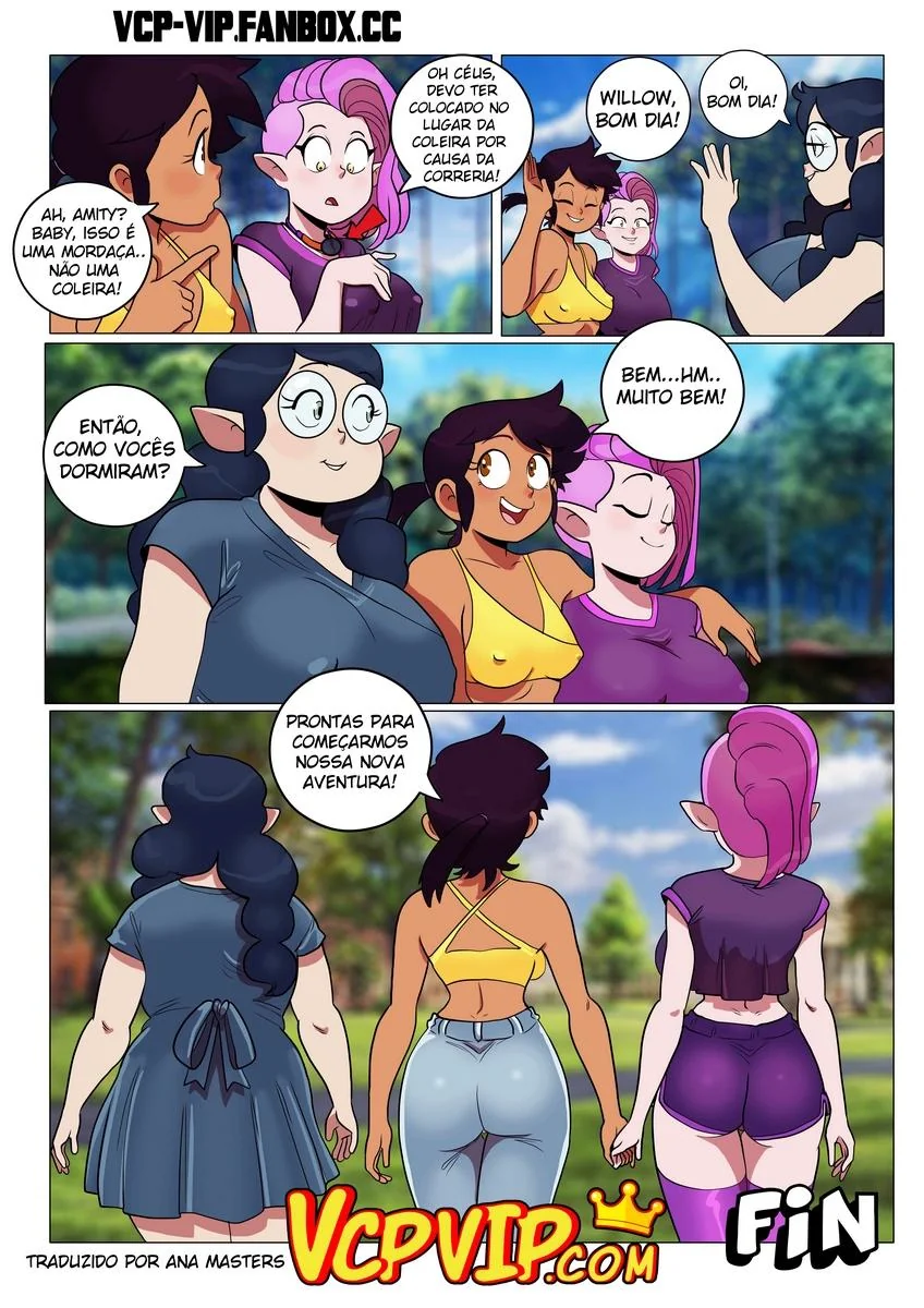 Faculdade das Piranhas: Luz, Amity e a Companheira de Quarto Safada” – Hentai HQ Brasileiro