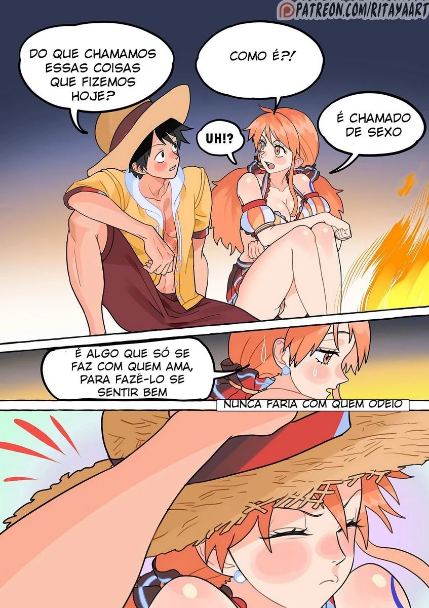 Nami Piranha Precisa Salvar Luffy com Sua Buceta Molhada – Hentai HQ Brasileiro