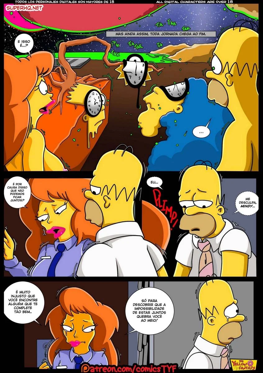 Homer Simpson Comendo a Piranha da Usina – Hentai HQ