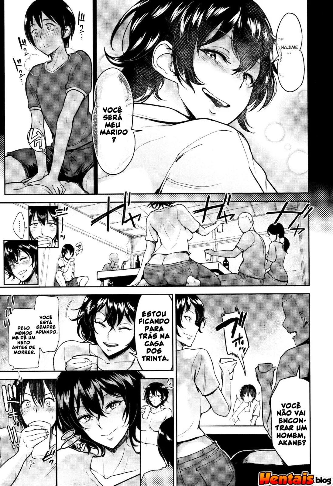 Piranha Tia Akane Dando a Buceta Para o Sobrinho Novinho – Hentai HQ Brasileiro