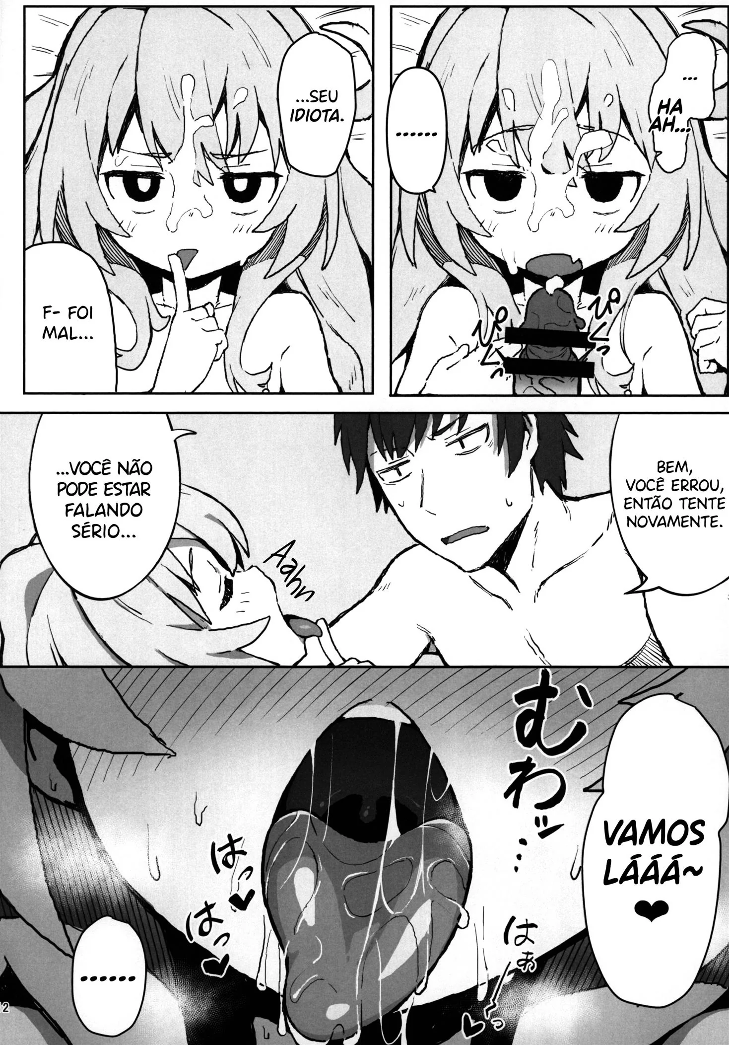 Ryuuji e Taiga: A safadeza sem limites em Toradora Hentai HQ Brasileiro