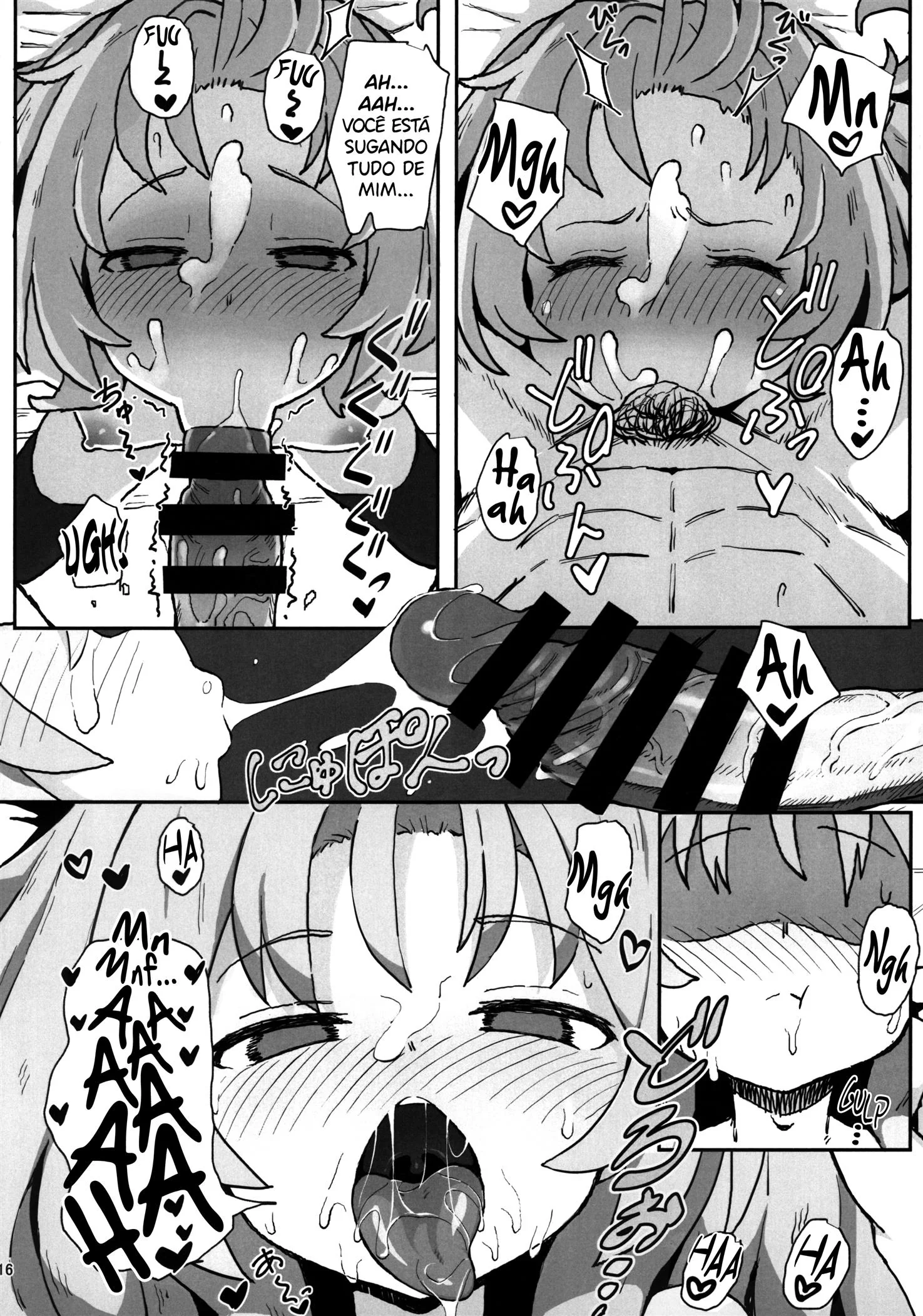 Ryuuji e Taiga: A safadeza sem limites em Toradora Hentai HQ Brasileiro