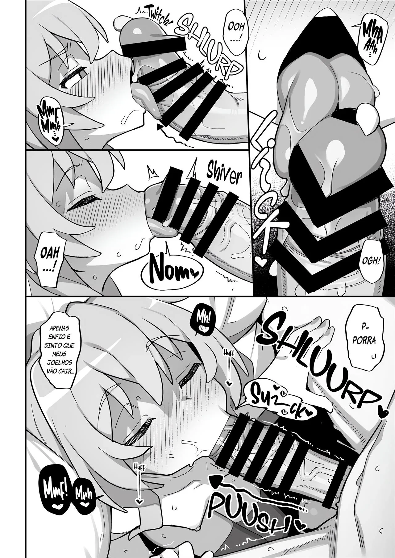 Transando sem controle – Ryuuji e Taiga em hentai HQ Brasileiro