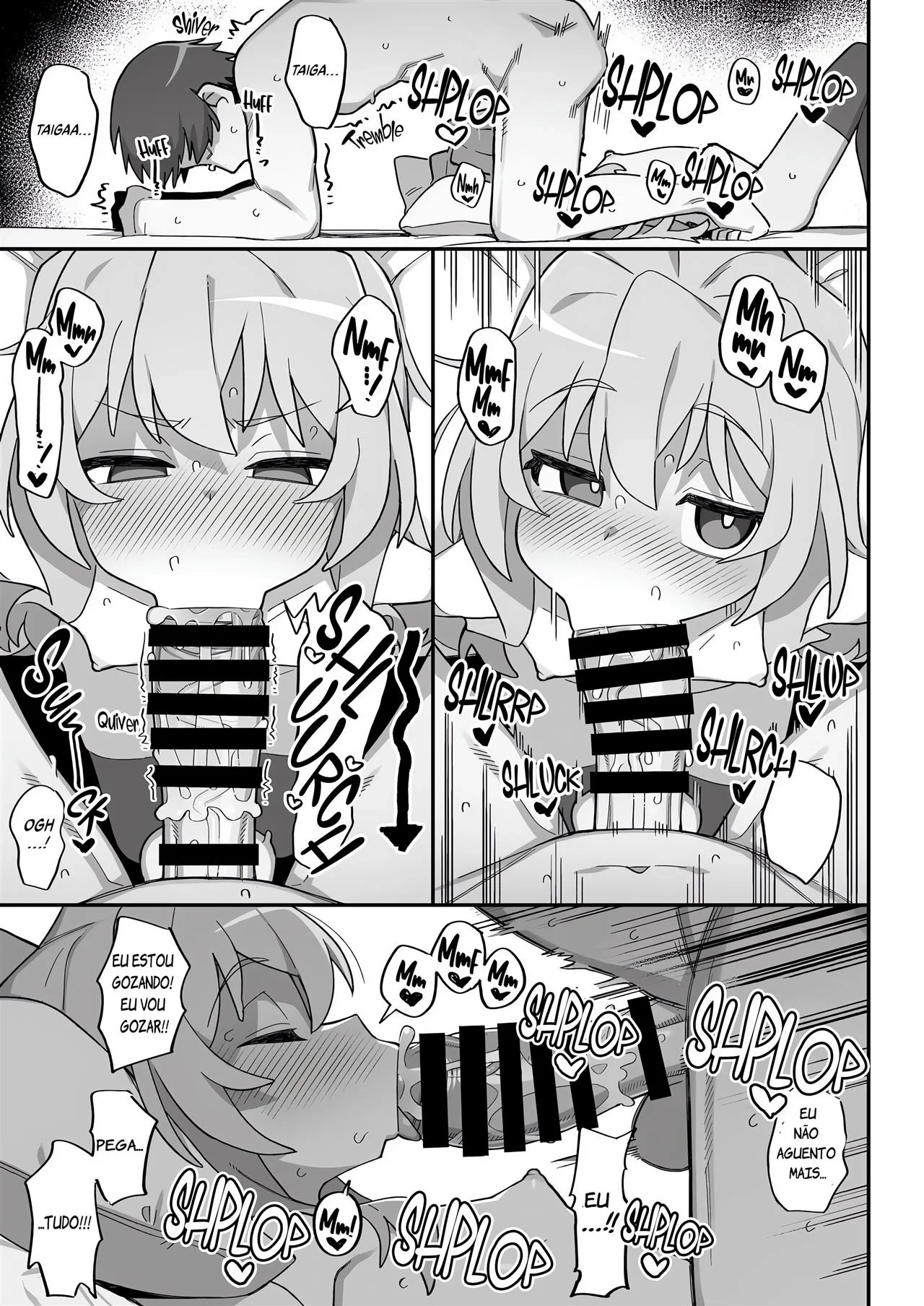 Transando sem controle – Ryuuji e Taiga em hentai HQ Brasileiro