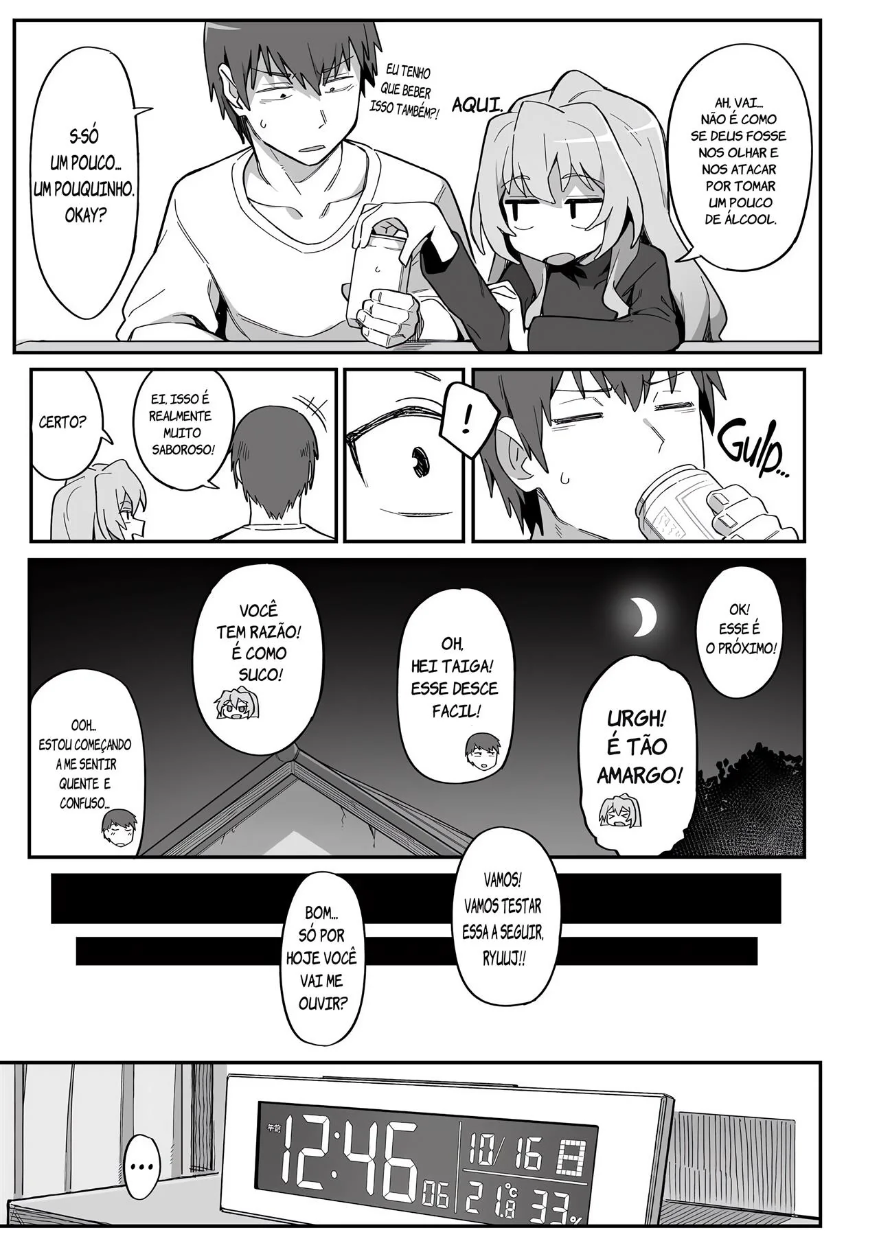 Transando sem controle – Ryuuji e Taiga em hentai HQ Brasileiro