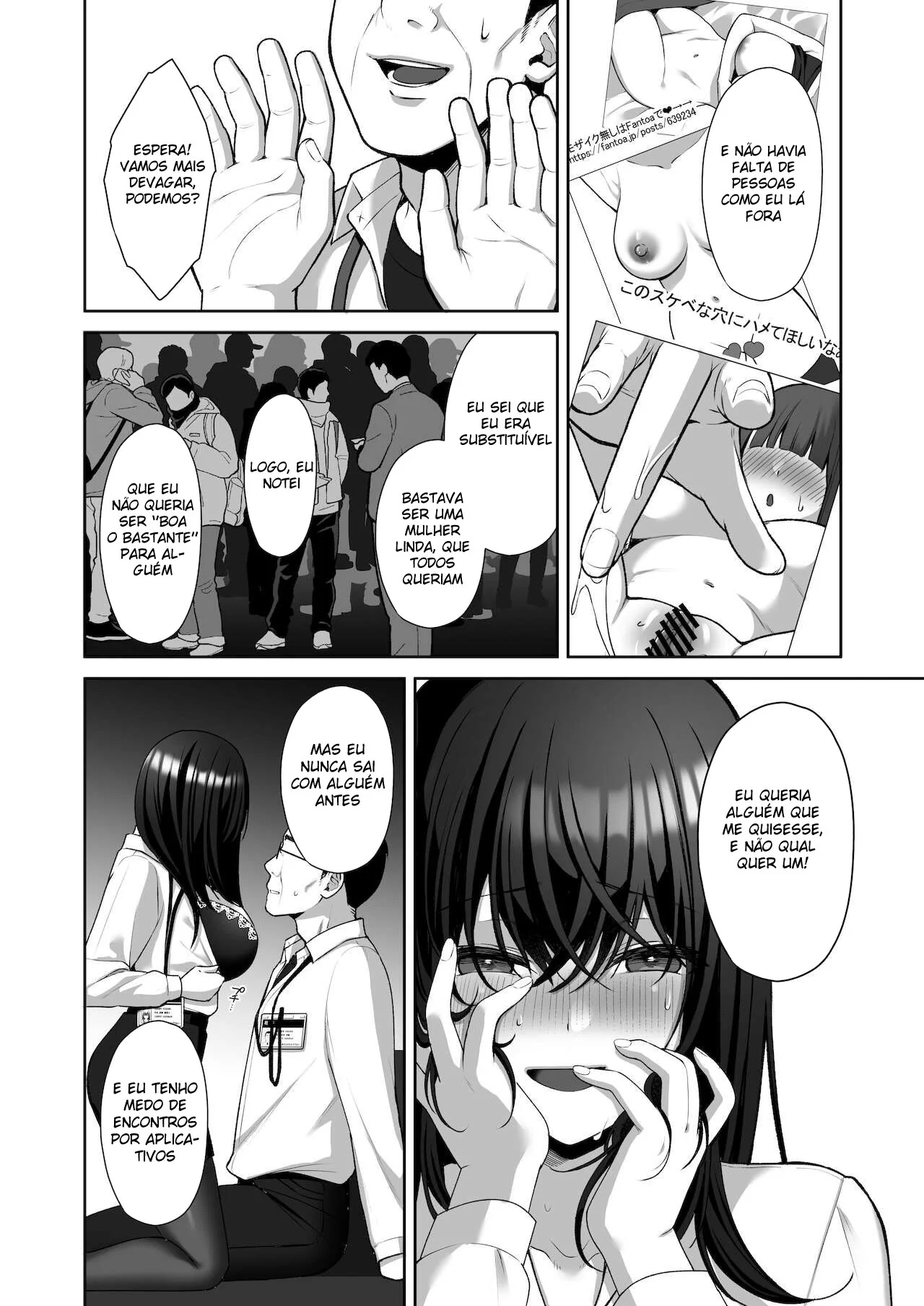 Secretária Safada Dá a Buceta em Agradecimento – Hentai HQ Brasileiro