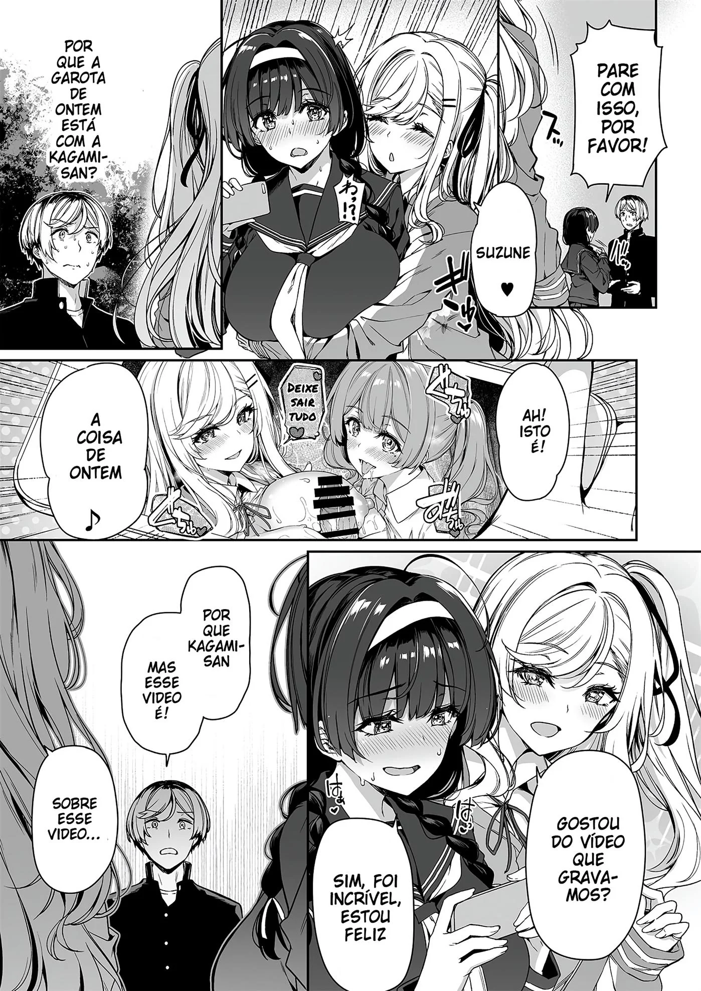 Akiho e sua amiga peituda se destacam em orgias insanas na escola! Em Hentai HQ