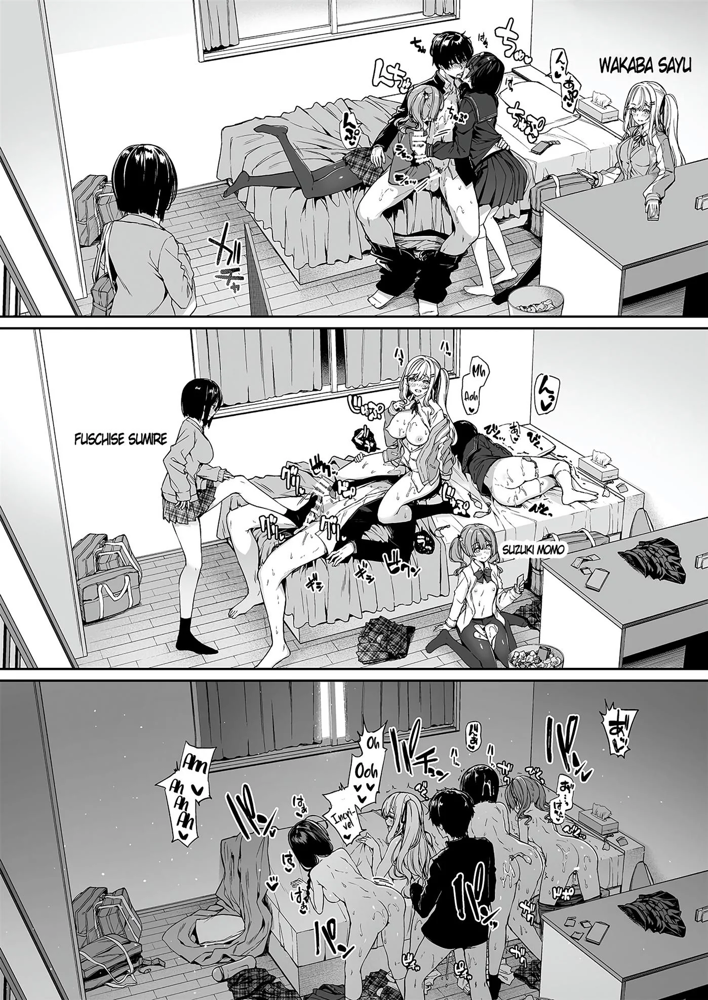 Akiho e sua amiga peituda se destacam em orgias insanas na escola! Em Hentai HQ