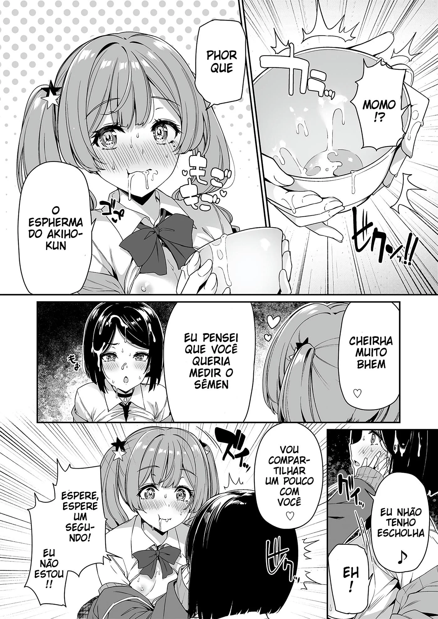 Akiho e sua amiga peituda se destacam em orgias insanas na escola! Em Hentai HQ