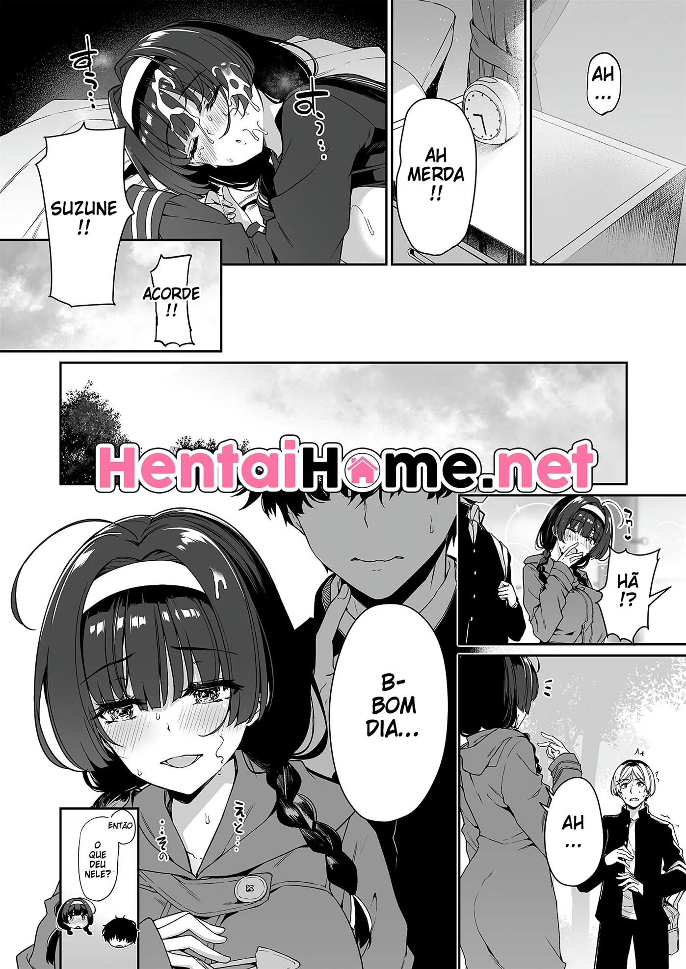 Akiho e sua amiga peituda se destacam em orgias insanas na escola! Em Hentai HQ