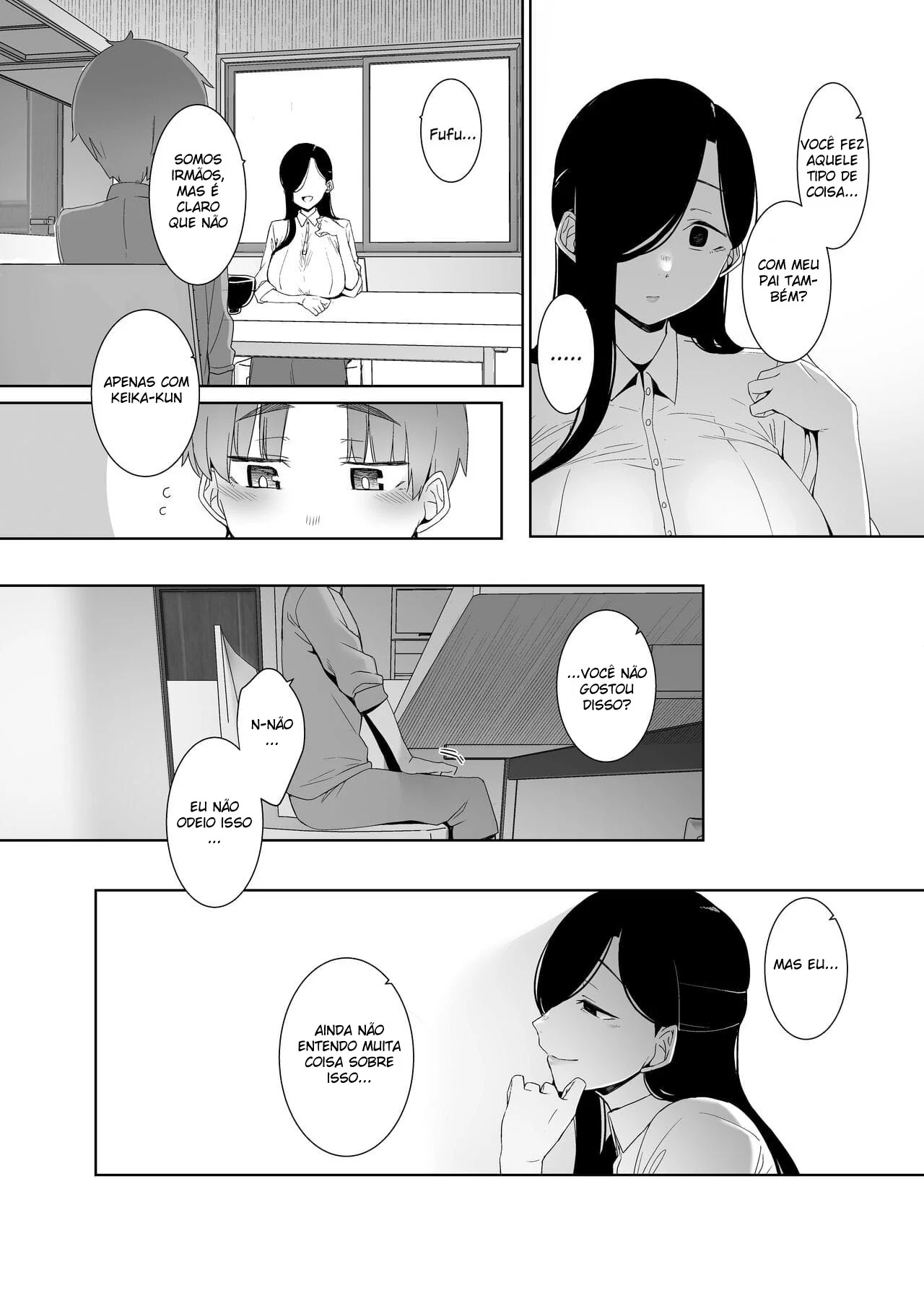 Piranhas da Buceta Quente se Deliciam com Pirocas Enormes em Hentai HQ Brasileiro