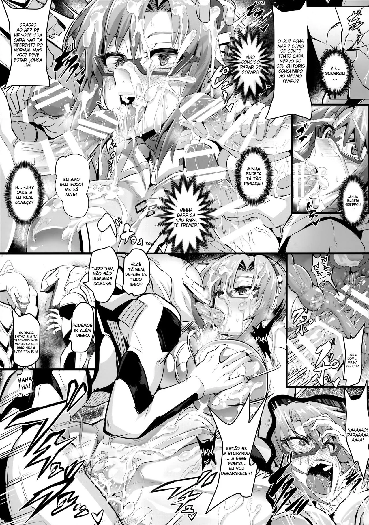 EVA Borboleta do Luar: Seduzindo e Fodendo em Hentai HQ Brasileiro