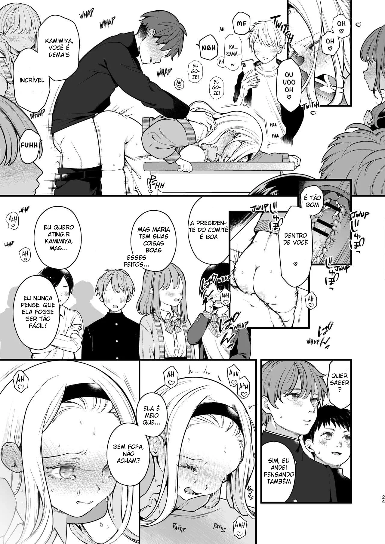 Explorando a Sensualidade da Garota Impopular em um Mundo Onde o Sexo é Obrigatório” em HQ Brasileiro