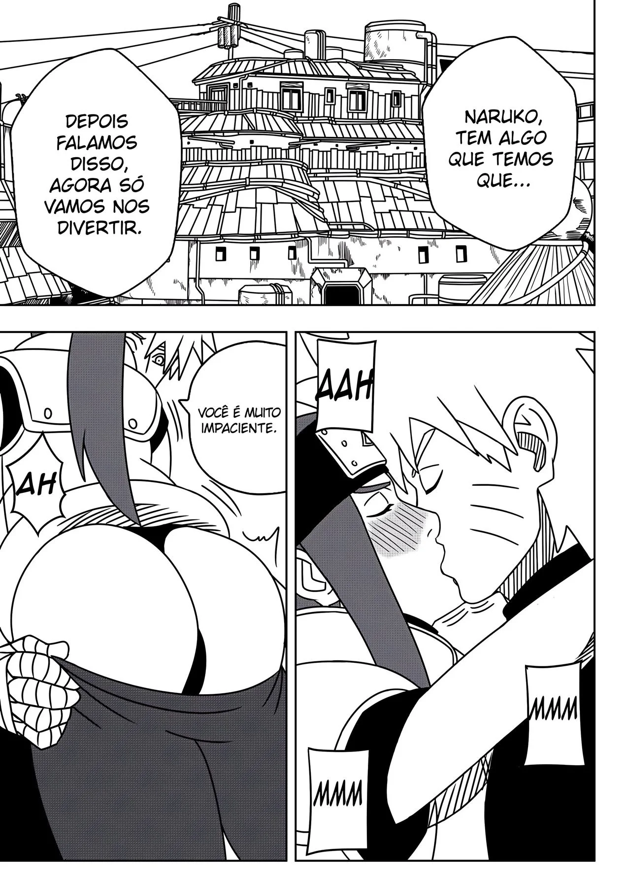 Naruto e Kushina: Uma Jornada de Prazer em outra Dimensão – HQ de Hentai Brasileiro
