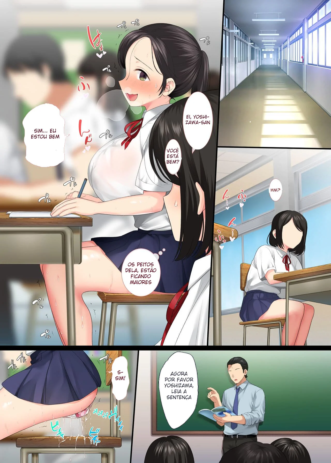 Professora Piranha e Aluno Sortudo: Tabus Quebrados em Hentai HQ