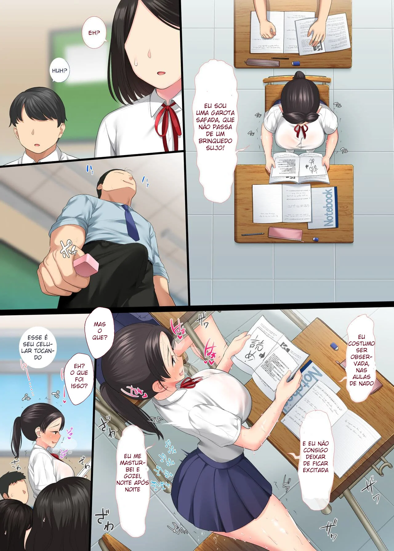 Professora Piranha e Aluno Sortudo: Tabus Quebrados em Hentai HQ